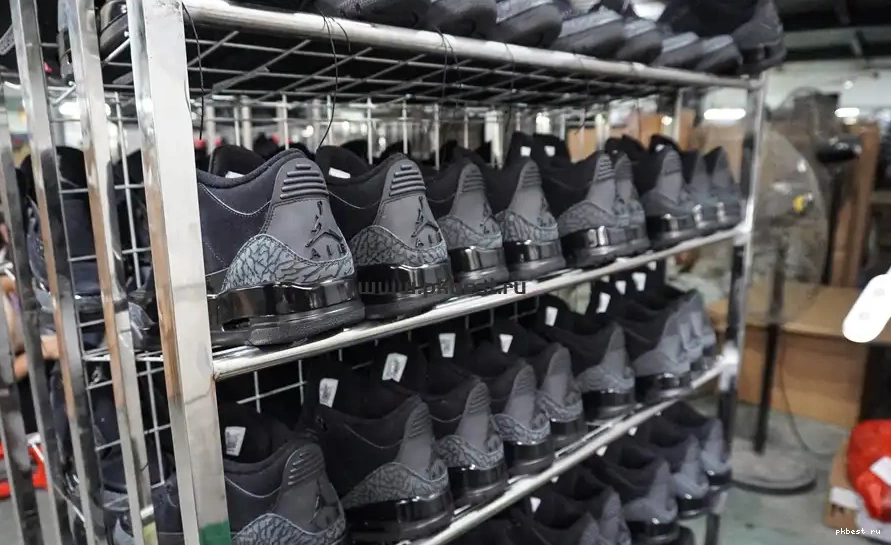 Retro GOD SHIP Jordan  RETAIL 3 Cat MATERIALS Air PK TO READY Black 0515